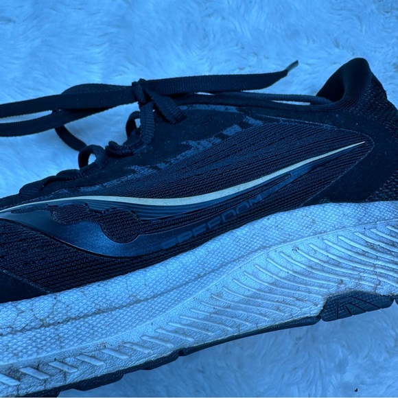 Saucony Freedom 4 Sneakers Black & White Size 9 - Picture 13 of 16